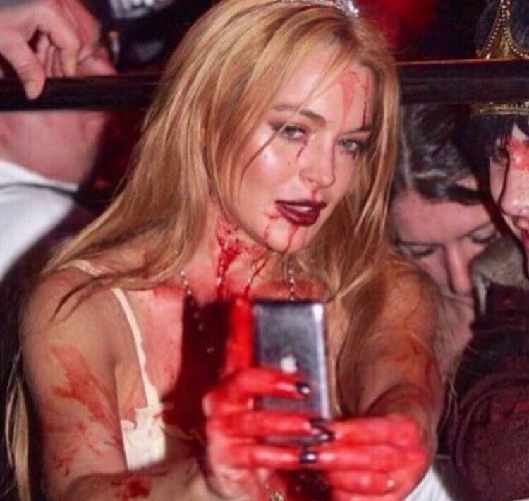 lindsay lohan halloween